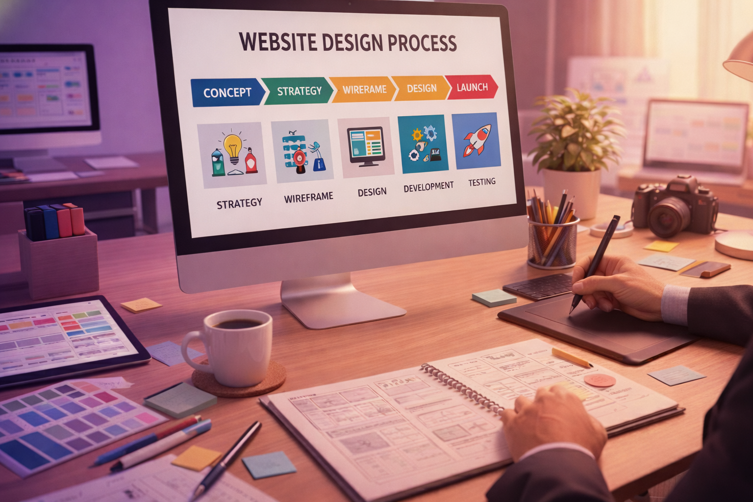 My Proven Website Design Process From Concept to Launch