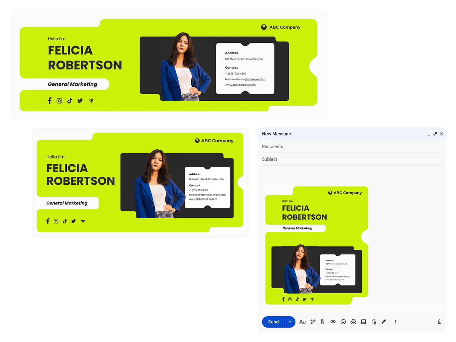 Email Signature Design